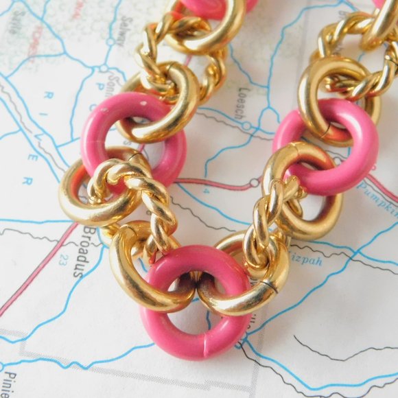 JUICY COUTURE pink gold bracelet magnetic clasp - Picture 3 of 4